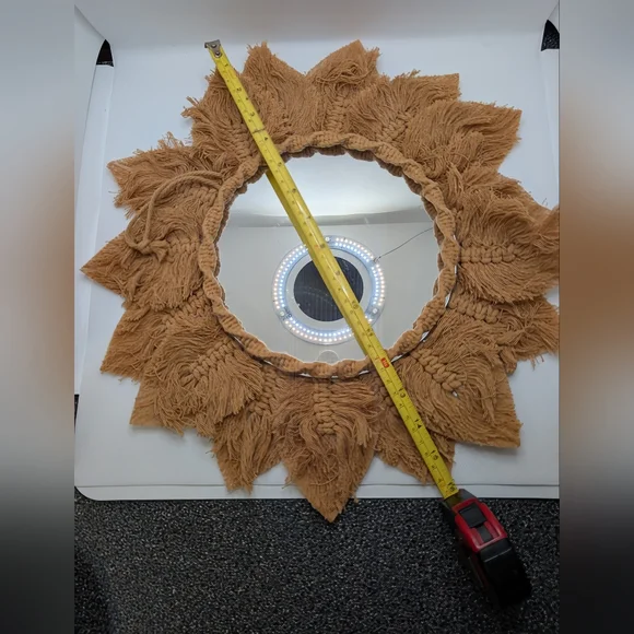 Macrame Mirror - Picture 2 of 7